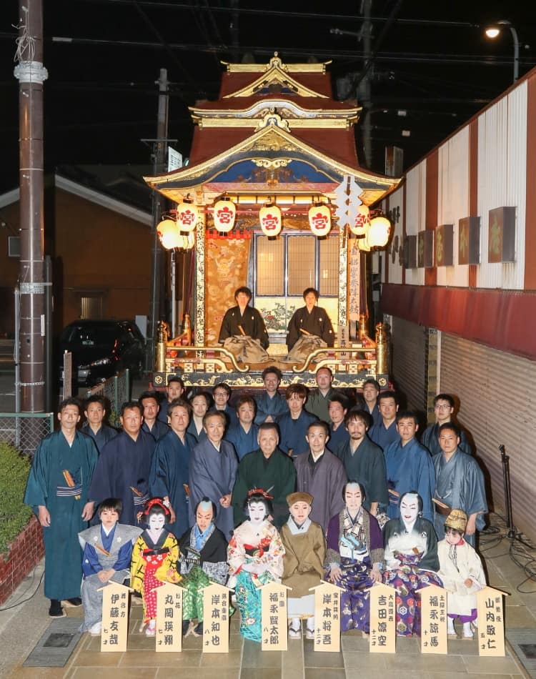 長浜曳山祭 宮町組髙砂山